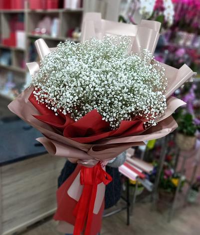 Букет цветов из: Гипсофила в Яндаре