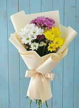 Букет цветов из:  Хризантемы #REPLACE_PRED# Яндаре