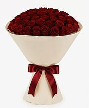 Букет 101 Бордовая роза Блэк Бакарра в Яндаре