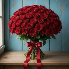 Букет Красные розы Блэк Меджик #REPLACE_PRED# Яндаре
