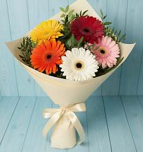 Букет цветов из:  Герберы в Яндаре