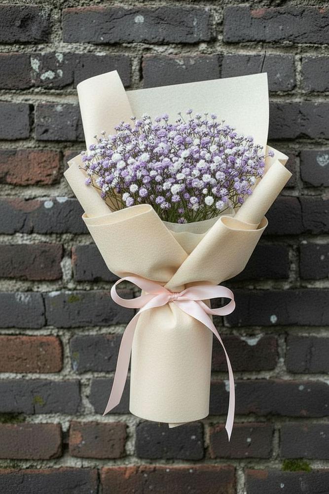 Букет цветов из: Гипсофила в Яндаре