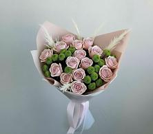 Букет цветов из:  Розы и Хризантемы в Яндаре