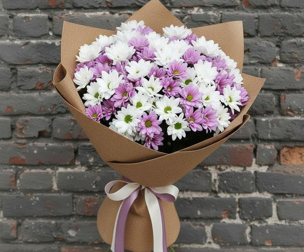 Букет цветов из: Хризантемы в Яндаре