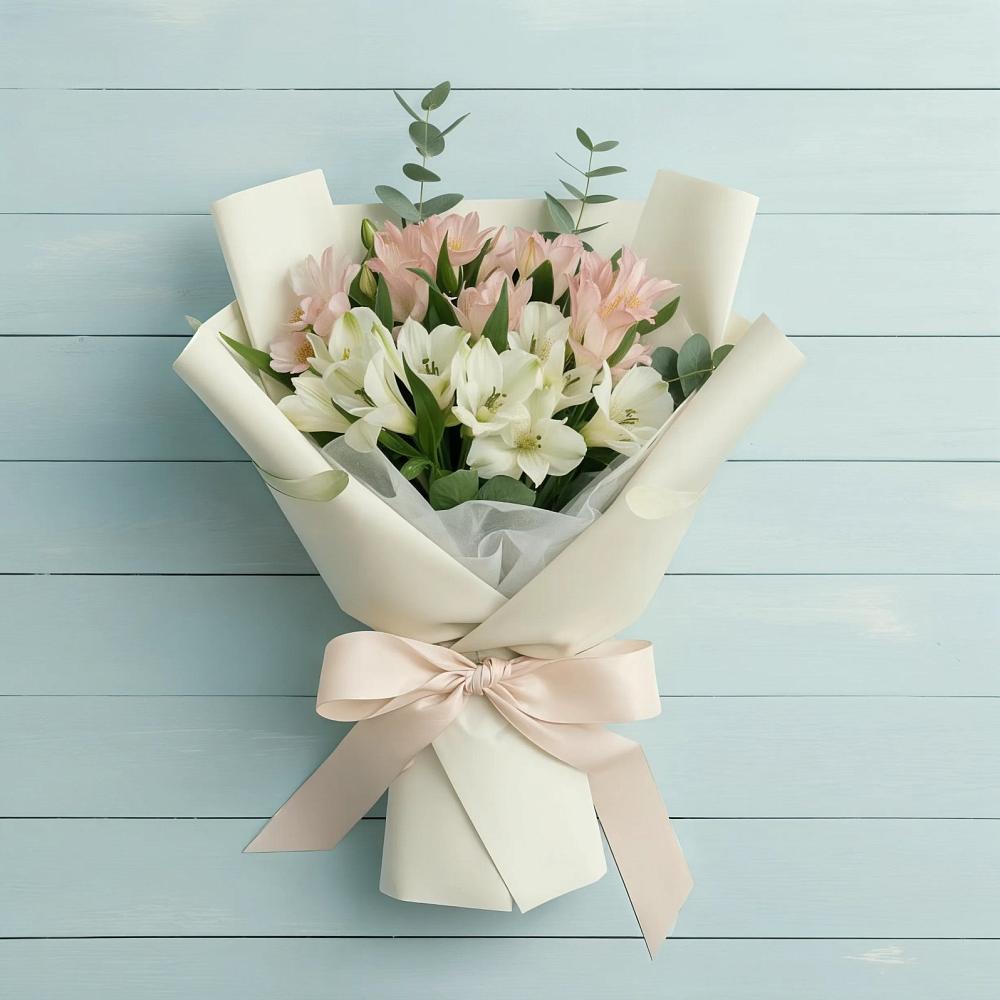 Букет цветов из: Альстромерии в Яндаре