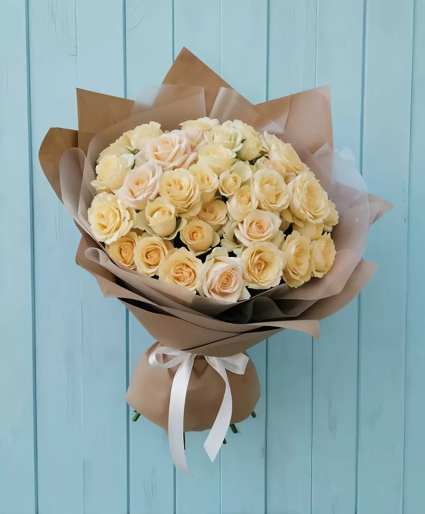 Букет Кремовое облако в Яндаре