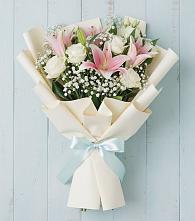 Букет цветов из:  Лилии в Яндаре
