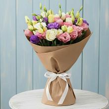Букет цветов из:  Лизиантусы #REPLACE_PRED# Яндаре